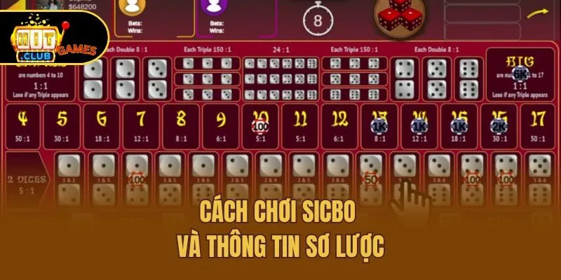 Hướng Dẫn Cách Chơi Sicbo Chi Tiết Cùng Mẹo Hay Từ Hitclub 2 Cách chơi Sicbo và thông tin sơ lược