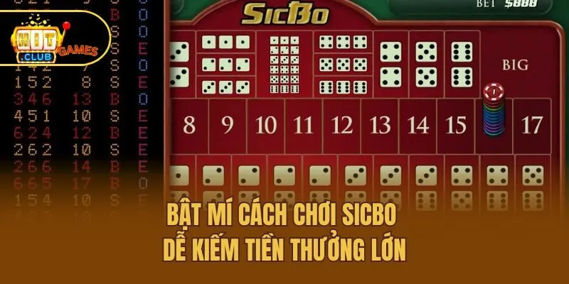 Hướng Dẫn Cách Chơi Sicbo Chi Tiết Cùng Mẹo Hay Từ Hitclub 4 Bật mí cách chơi Sicbo dễ kiếm tiền thưởng lớn